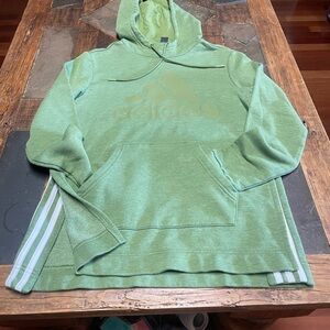 Adidas Olive Green Pullover Hoodie